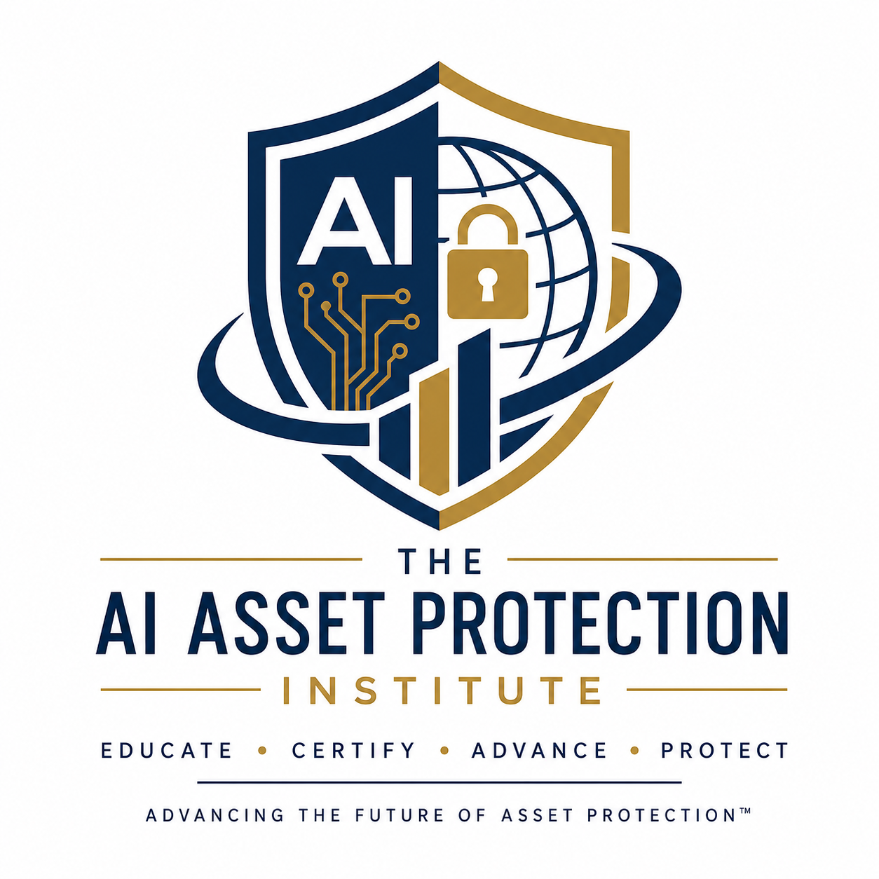 The AI Asset Protection Institute emblem